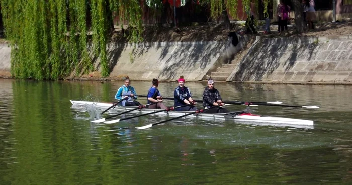 Sportivii pe Bega FOTO arhivă Adevărul