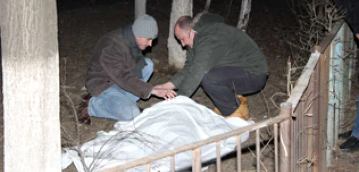 Imagine de la prima sinucidere de săptămâna aceasta din Iaşi, cea a unei asistente medicale. Foto: Ziarul de Iaşi