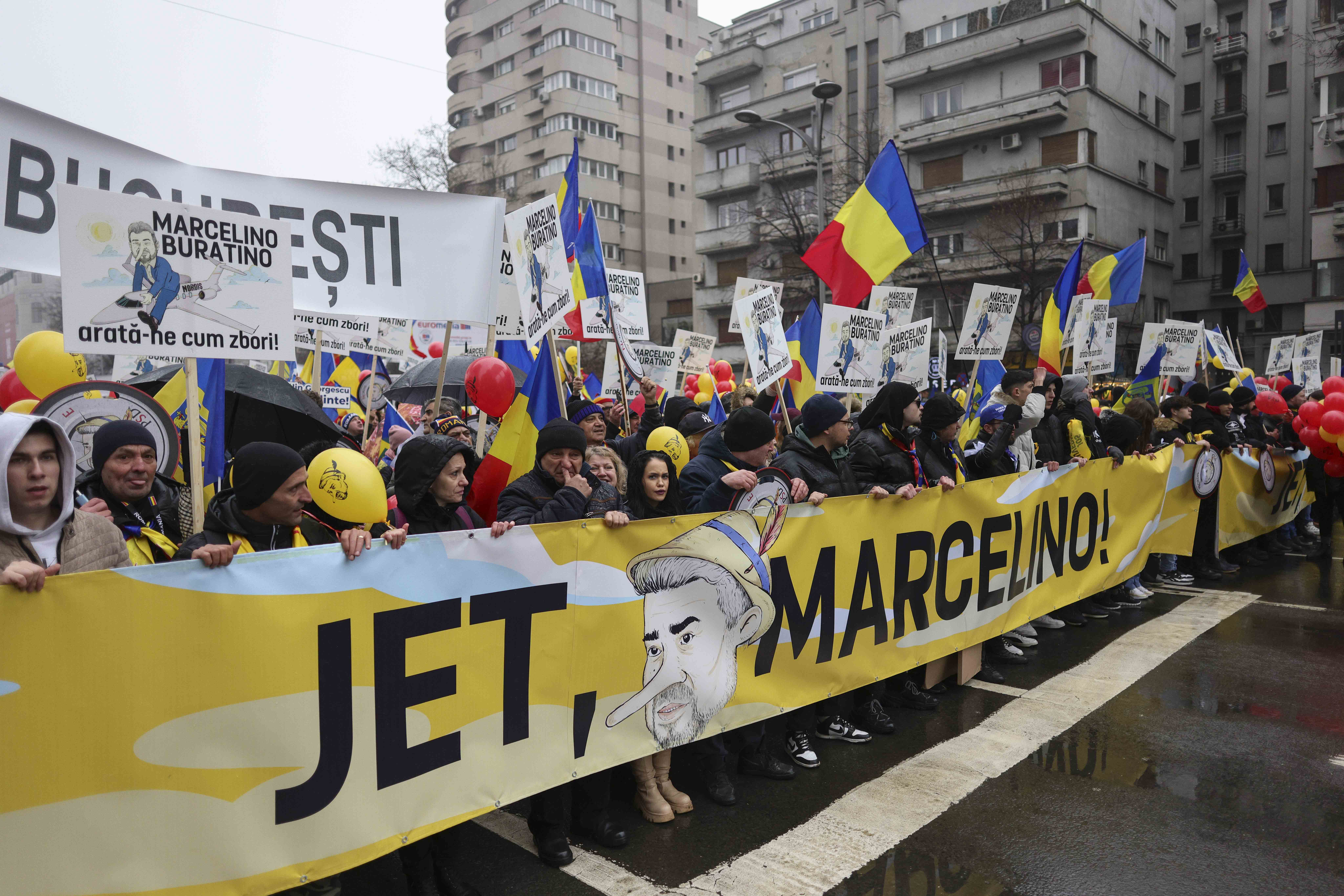 Protest AUR, în centrul Capitalei FOTO: Inquam Photos Octav Ganea