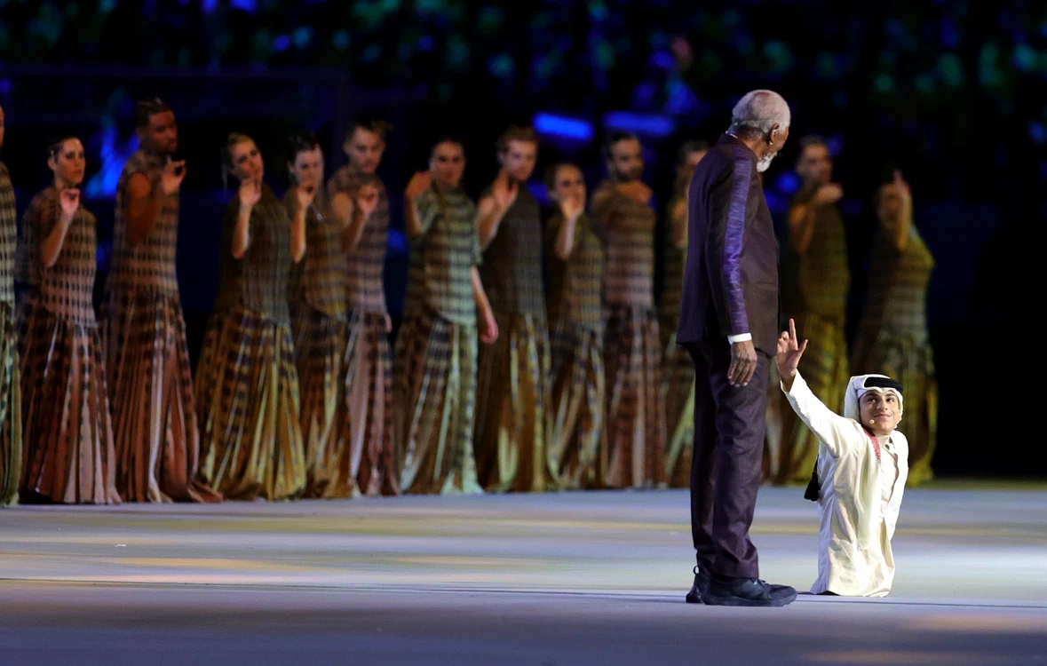 Ghanim Al Muftah este o inspirație pentru toată lumea. Foto: EPA-EFE