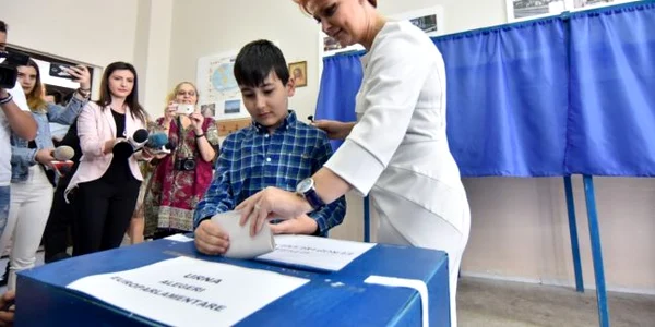Olguta Vasilescu vot europarlamentare 2019 FOTO Inquam Photos Bogdan Danescu