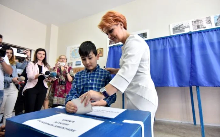 Olguta Vasilescu vot europarlamentare 2019 FOTO Inquam Photos Bogdan Danescu