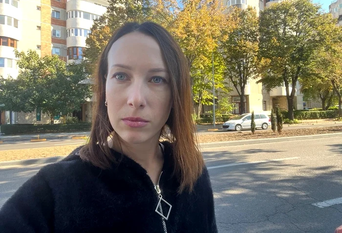 Irina Krylova s-a refugiat în Constanţa. FOTO Arhivă personală