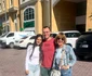 Marina Almășan, alături de fiul Victoraș și nora la Dubai foto: Facebook