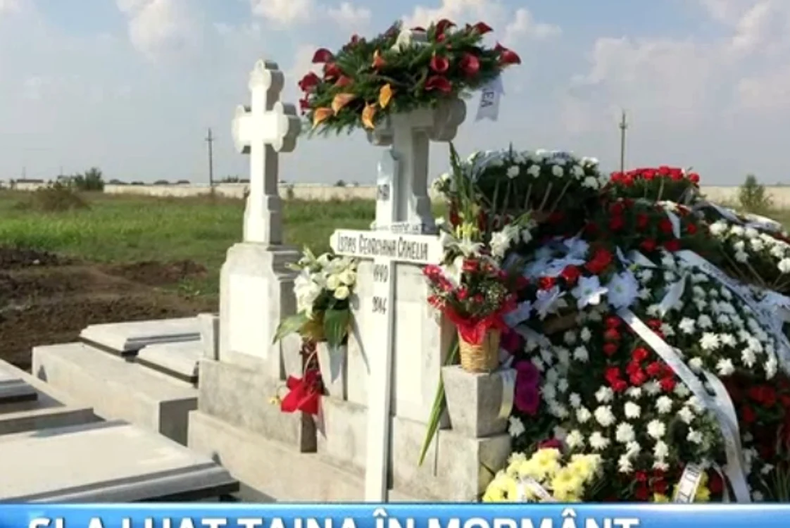 Acesta este mormântul Georgianei Ispas