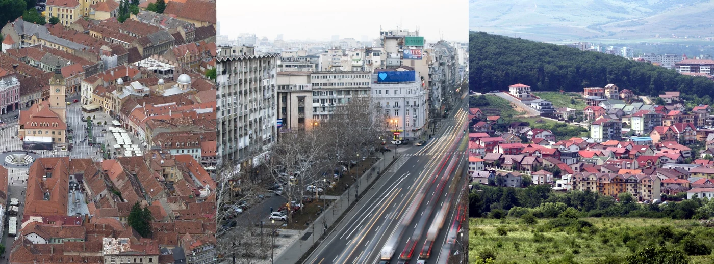 Orașul din România care n-ar fi trebuit să existe / foto: colaj Pixabay