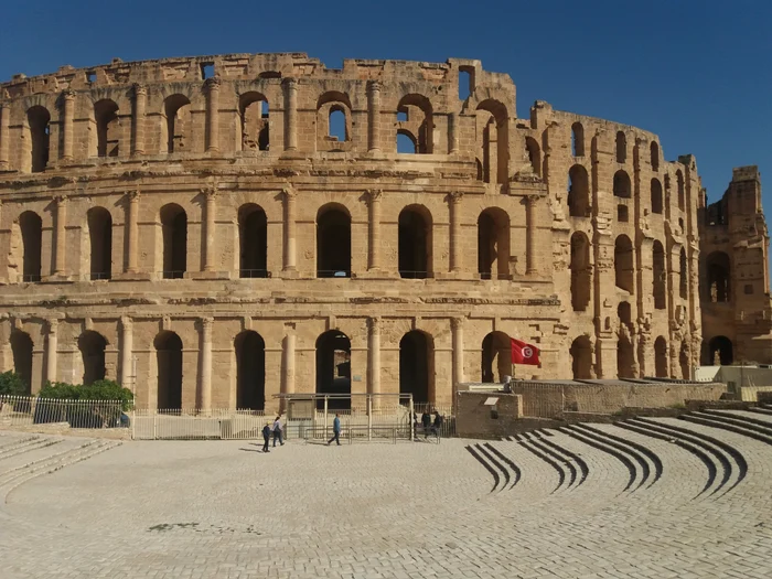 Colosseumul El-Jam, cel mai mare vestigiu roman al Tunisiei