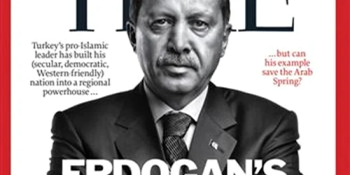 Premierul turc, Recep Tayyip Erdoğan, pe coperta revistei "Time"
