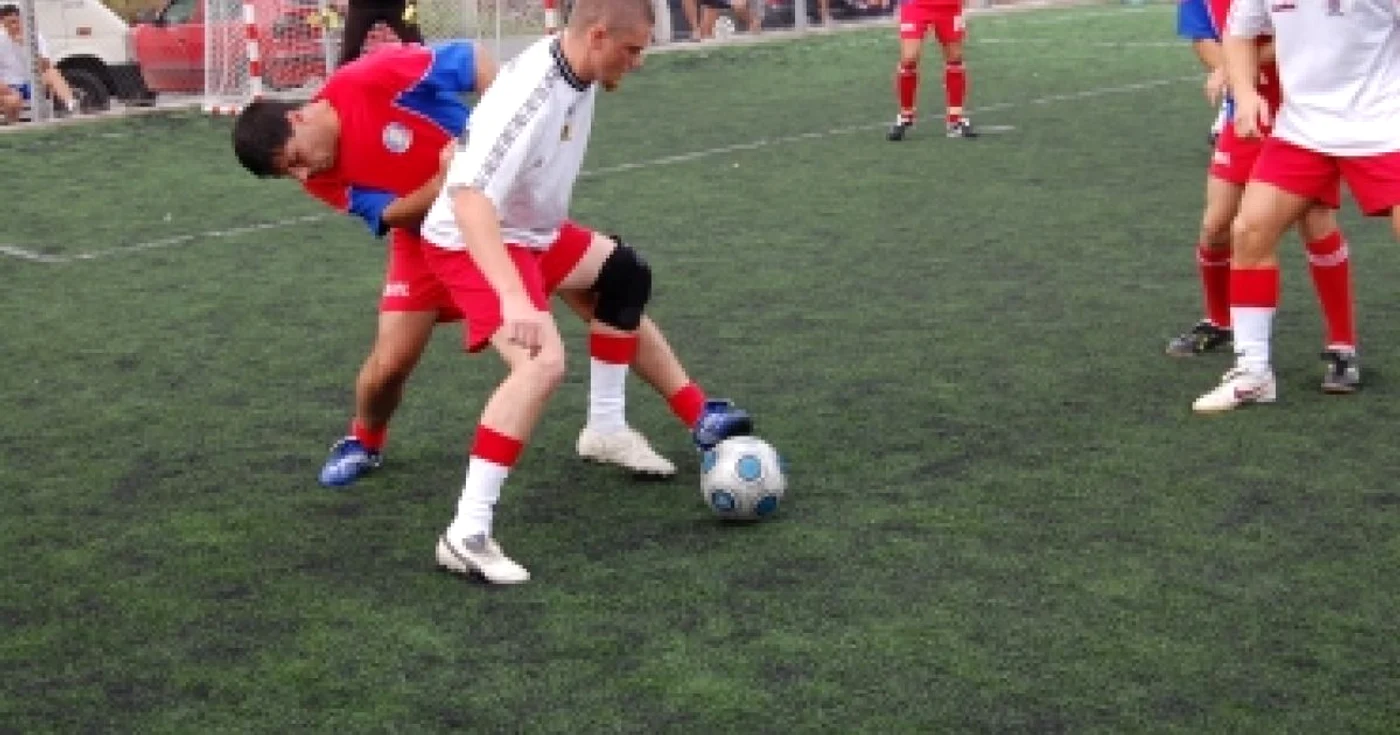 Oradea: Oameni ai legii din mai multe țări s-au întrecut la fotbal