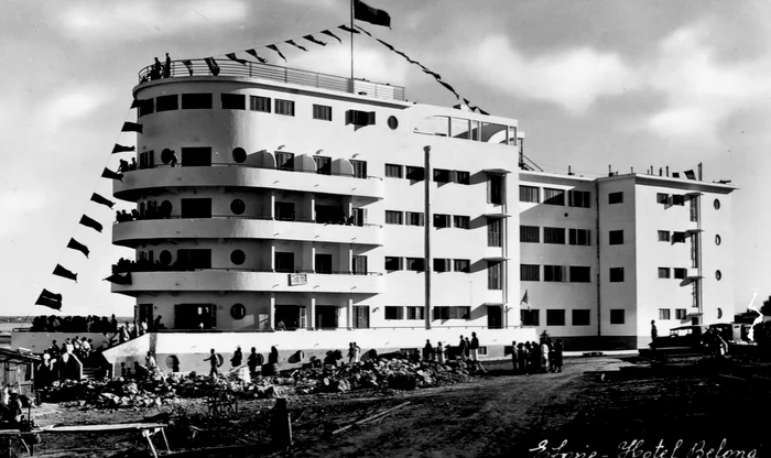 Hotel Bellona 1934 - carte postala din arhiva familiei Tilea