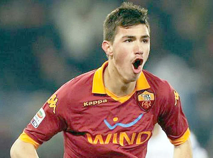 Mihai Bălaşa a marcat un gol pentru România în amicalul cu ItaliaFoto: Răzvan Păsărică