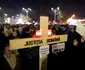 A patra seara de proteste pentru Justiție in București FOTO Inquam Photos / Octav Ganea
