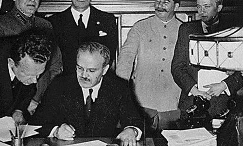 Protocolul adiţional secret al Pactului de neagresiune dintre U R S S  şi Germania (23 august 1939) jpeg