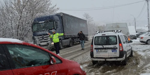 politisti rutiera iarna