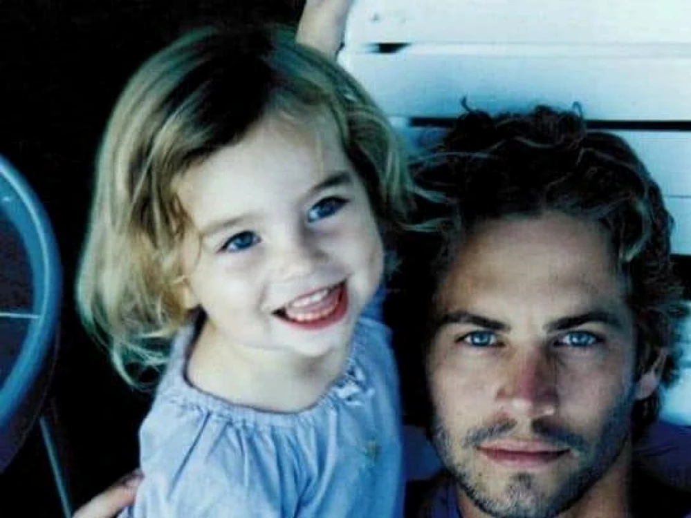 Paul Walker şi fiica lui, Meadow Rain. Foto: Instagram