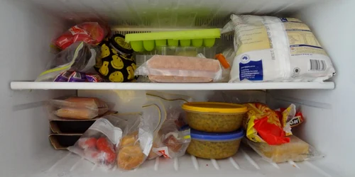 mancare in congelator