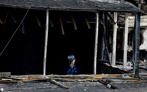 Incendiu la un spital din Beijing Foto EPA EFE jpg