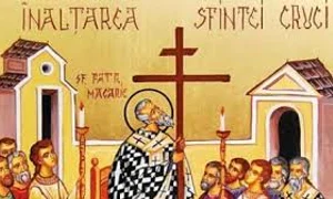 Crucea pe care a pătimit Iisus, descoperită de patriarhul Macarie jpeg