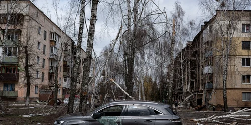 Ucraina- Rusia - a 43-a zi de război hostomel. FOTO Gettyimages