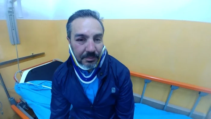 USR Mehedinţi a precizat că Chiriac a fost „desfigurat” de către cei doi agresori FOTO Facebook