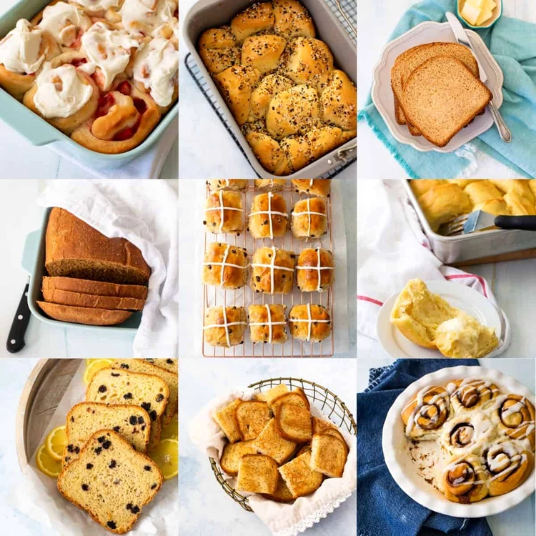 Diversitate de preparate realizate cu o mașină de pâine: pâine, cozonaci și deserturi/Peanut Blossom