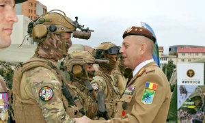Ziua NATO la Comandamentul de la Sibiu HQ MNC SE Sursă Headquarters Multinational Corps South East