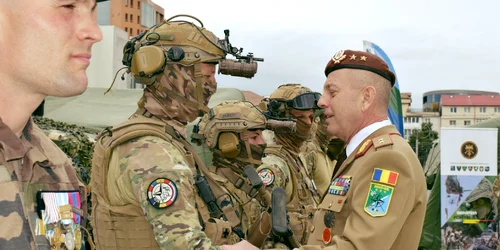 Ziua NATO la Comandamentul de la Sibiu HQ MNC SE Sursă Headquarters Multinational Corps South East