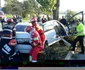 Accident Mamaia giratoriul AquaMagic Foto Sînziana Ionescu