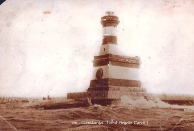 Farul Carol I imagine de epocă FORO Imago Romaniae jpg