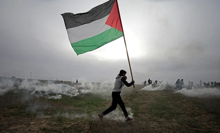 Decizia preşedintelui SUA, Donald Trump, de a recunoaşte Ierusalimul drept capitală a Israelului a provocat proteste în rândul palestinienilor Foto: EPA/EFE/ARHIVĂ