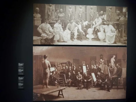 Expo Brâncuși la Timișoara FOTO Ștefan Both
