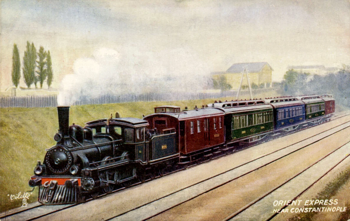 O carte poștală pentru Orient Express