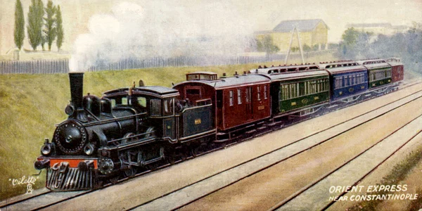 O carte poștală pentru Orient Express