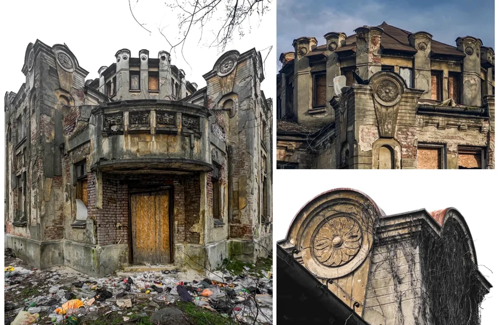 Casa Pomoiliu Eliade. Foto Urbanexploration2021. Reddit
