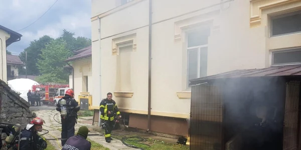 incendiu spital sinaia foto primaria sinaia