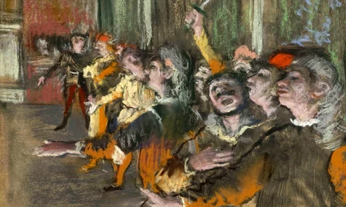 O pictură de Edgar Degas, furată în 2009, a fost descoperită în portbagajul unui autocar jpeg