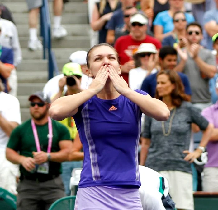 
    Simona Halep s-a calificat in turul 3 la MiamiFOTO: AP  