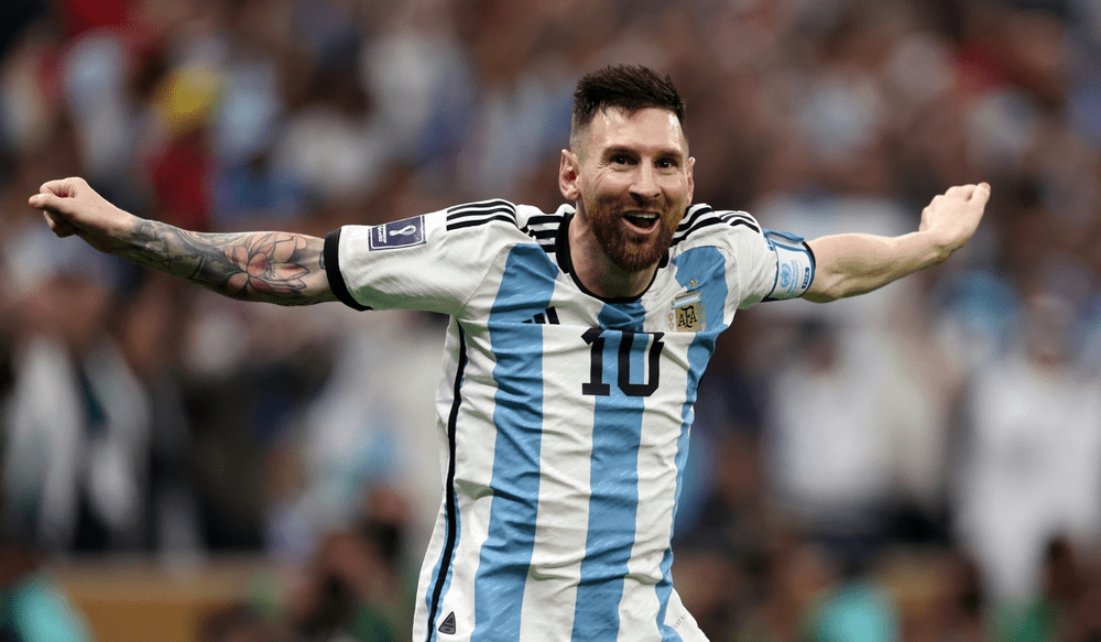 Cum au sărbătorit argentinienii golul lui Messi din Argentina - Franța  VIDEO