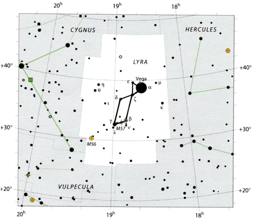 Fig. 11. Constelațía Lira.