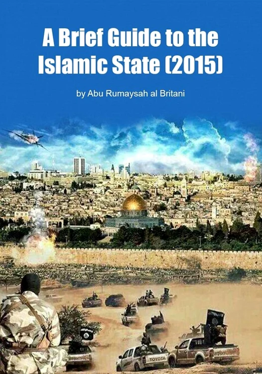 Copertă Ghid turistic Statul Islamic FOTO Daily Mail