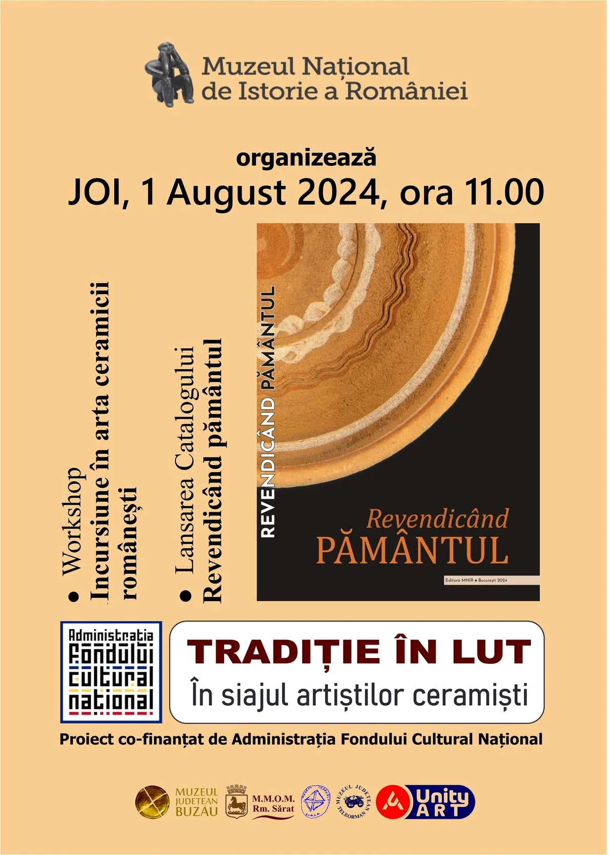 „Tradiție în lut”, atelier educațional la Muzeul Național de Istorie a României