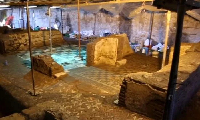 O vilă din timpul împăratului Hadrian, descoperită în timpul lucrărilor la metroul din Roma jpeg