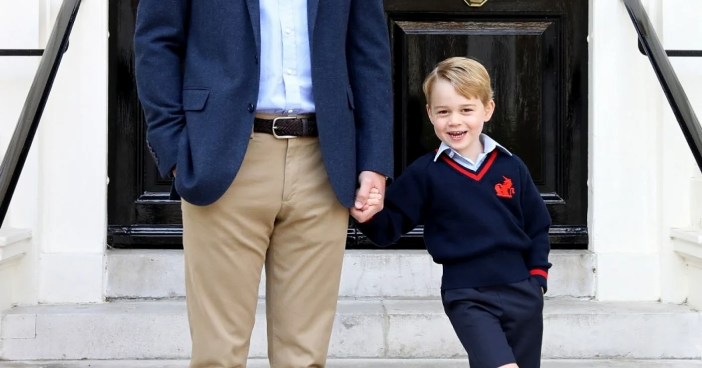 printul george in prima zi de scoala foto getty images
