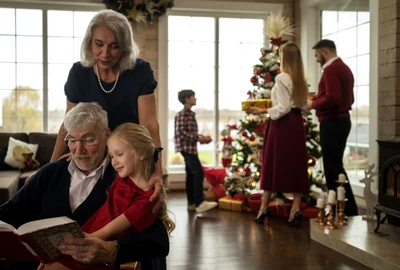 Familia stransa de sarbatori  Foto Freepik com jpg