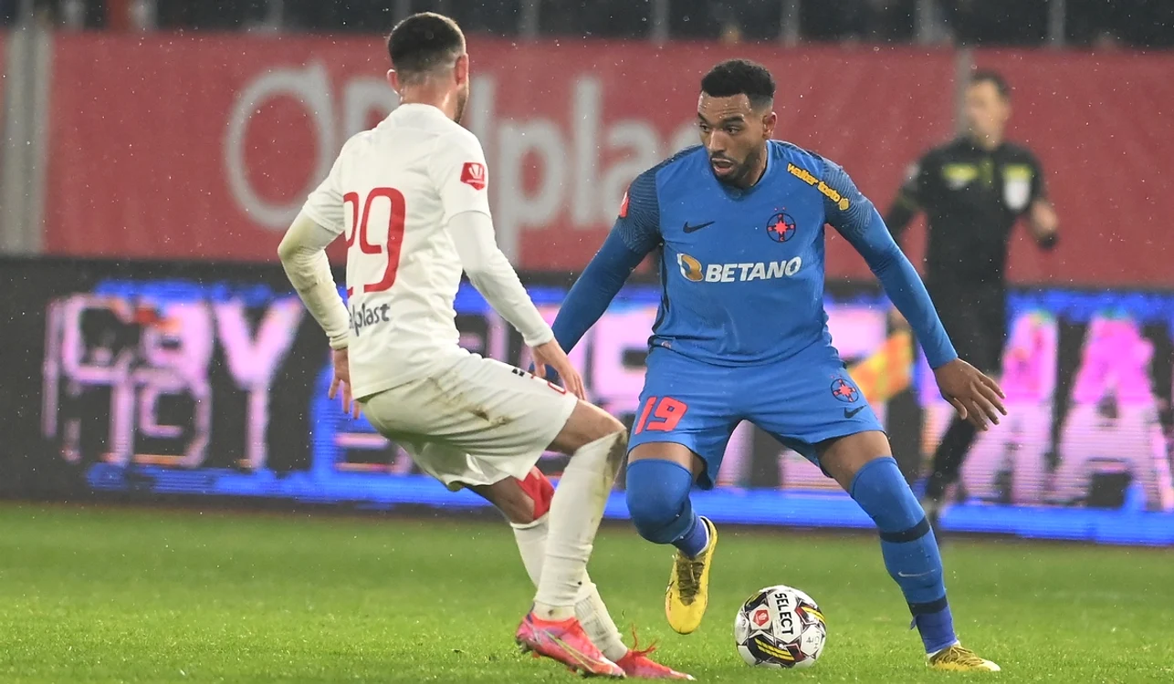 Billel Omrani (dreapta), singurul marcator (FOTO: Sportpictures)