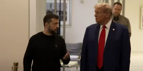 Trump i-a promis lui Zelenski că va pune capăt războiului dacă iese președinte FOTO Captură video