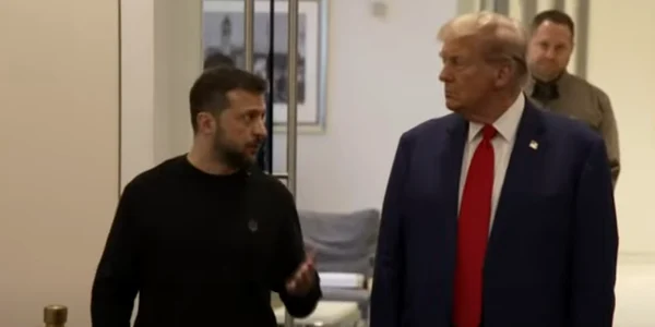Trump i-a promis lui Zelenski că va pune capăt războiului dacă iese președinte FOTO Captură video