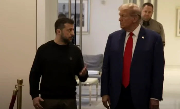 Volodimir Zelenski și DOnald Trump/FOTO:X
