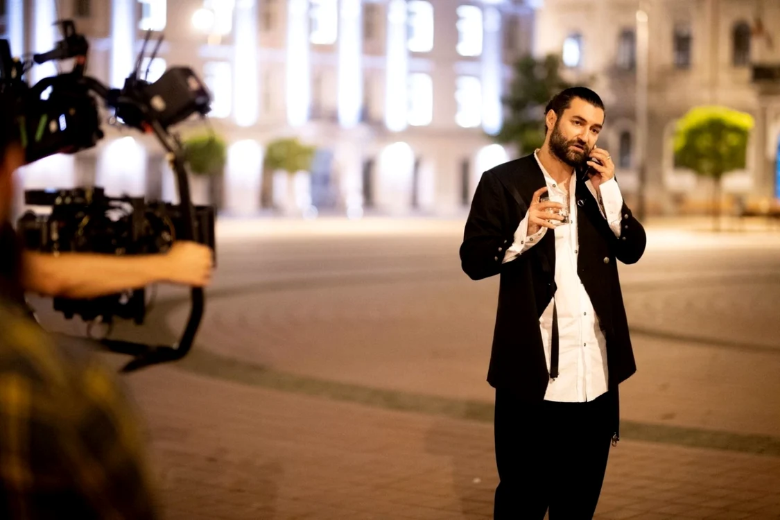 Smiley în Piaţa Libertăţii din Timişoara FOTO Cinemagia.ro