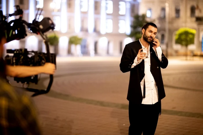 Smiley în Piaţa Libertăţii din Timişoara FOTO Cinemagia.ro